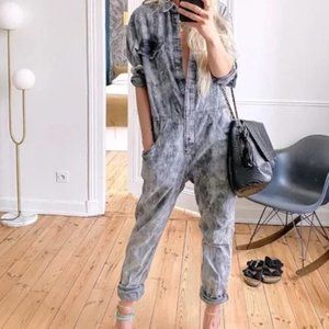 Isabel Marant Étoile Idesia Demin Jumpsuit (FR 34, US 2)